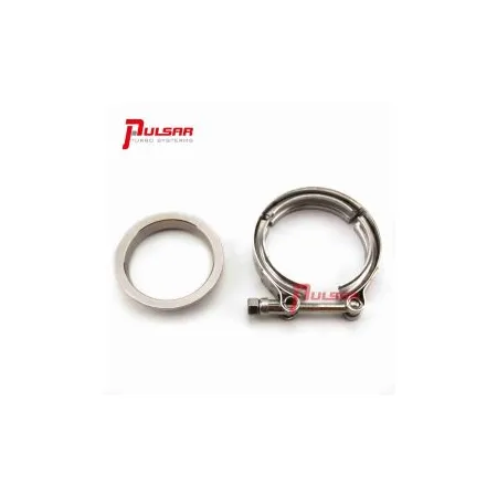 Pulsar PSR V-Band 3" Stainless Steel for Precision Turbo T4, T67, T72, T76