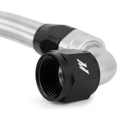 Przewód paliwowy olejowy w stalowym oplocie Mishimoto AN10 1.2m (4ft) z końcówkami