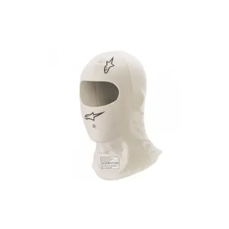 Alpinestars Balaclava ZX Evo v2 White and Gray FIA Approved 8856-2018