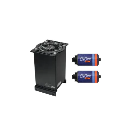 Zbiornik wyrównawczy paliwa Surge Tank 3.0L z podwójnymi pompami DW810 DeatschWerks