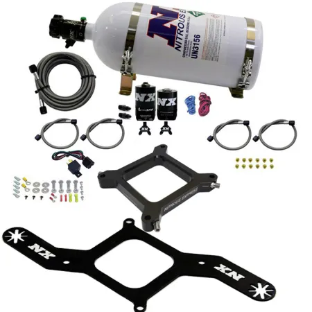 4150 Assassin Plate Gasoline RNC 250-750Hp with 10Lb Bottle Nitrous Express NX 67140-10