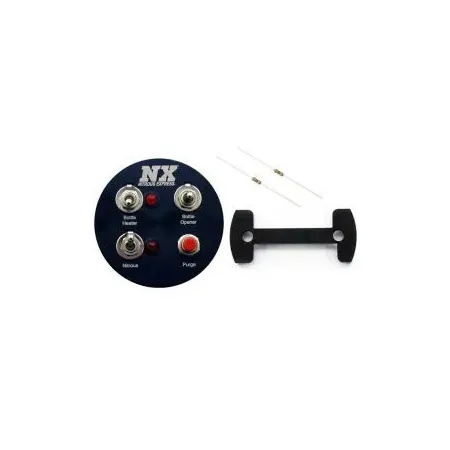 Custom Switch Panel Gauge Pod for 2-1 / 16" Gauge Pods Nitrous Express NX 15792