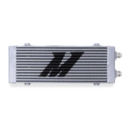 Mishimoto Universal Dual Pass Bar & Plate Oil Cooler Medium Silver