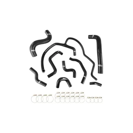 Zestaw Przewodów Silikonowych do Układu Chłodzenia FMIC.EU Dodge Challenger 3.8L 2015-2017 - Czarny