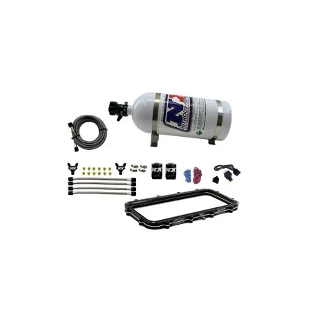 Holley High Ram Plenum Plate System with 5Lb Bottle Nitrous Express NX Bottle 20940-05