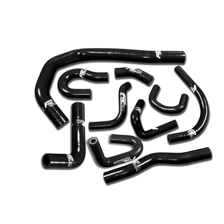 Zestaw Przewodów Silikonowych do Układu Chłodzenia FMIC.EU Honda Civic CRX EE EF CR-X DX HF Si 1988-1991 - Czarny