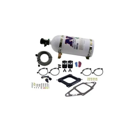 4500 Assassin Plate Alcohol Stage 6 100-300Hp with 10Lb Bottle Nitrous Express NX 67275-10