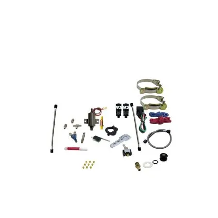 Two Cylinder Piranha System with Single Nozzle without Bottle Nitrous Express NX 60022-00P