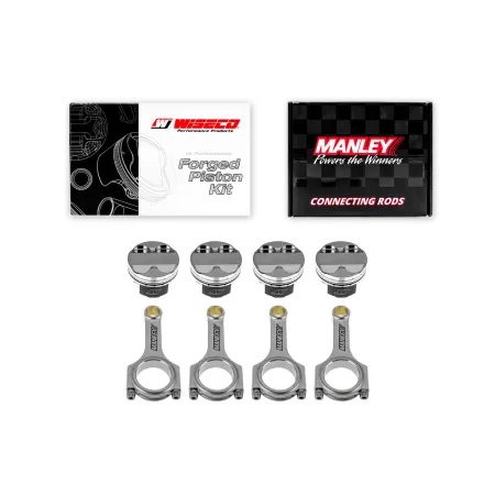 Kute tłoki Wiseco + korbowody Manley H-beam Mazda Miata B6 1.6l Turbo 16V 79.50mm CR 8.74