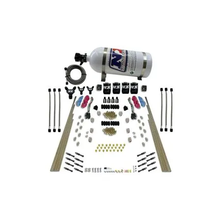 Dual Stage 8-Cyl Dry Direct Port Nitrous System 10LB Nitrous Express NX 93106-10