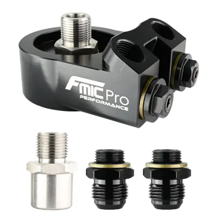 Podstawka adapter chłodnicy oleju z termostatem FMIC.Pro 75mm