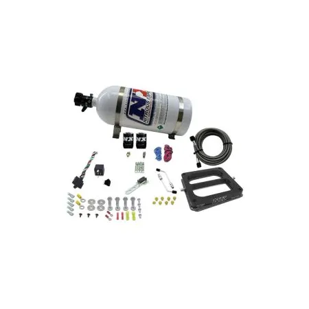 4500 Conventional Plate System Gasoline Pro-Power 100-500Hp with 10Lb Bottle Nitrous Express NX 50070-10