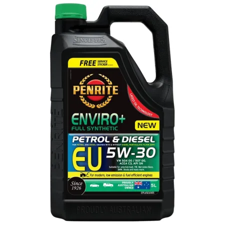 Olej silnikowe Penrite Enviro + EU 5W-30 Full Synthetic 5L