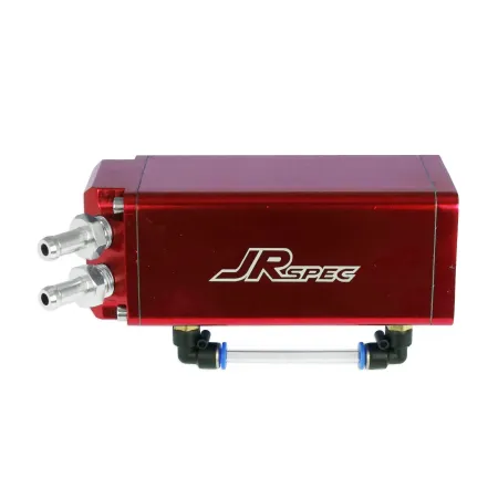 Oil catch tank JRspec model 02 Czerwony 18mm