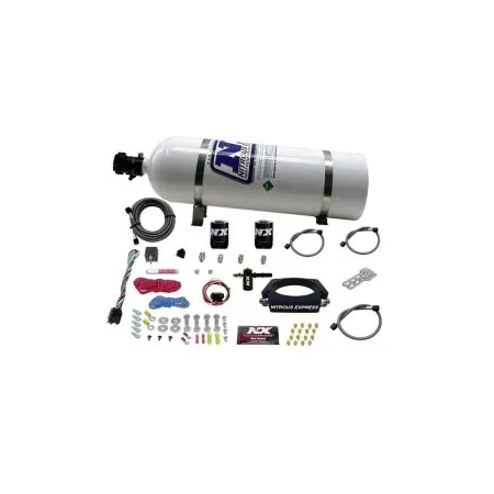Nitrous Plate System with 15Lb Bottle for Chevrolet Corvette / Camaro LT1 6.2L Nitrous Express NX 20938-15