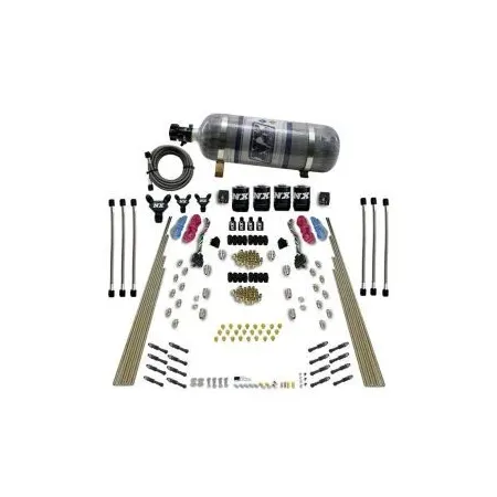 Dual Stage 8-Cyl Dry Direct Port Nitrous System 12LB Nitrous Express NX 93106-12