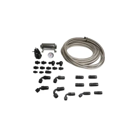 Zestaw hydrauliczny CPE ze stali nierdzewnej 8AN DeatschWerks BMW 3-Series E36 E46 1992-2006