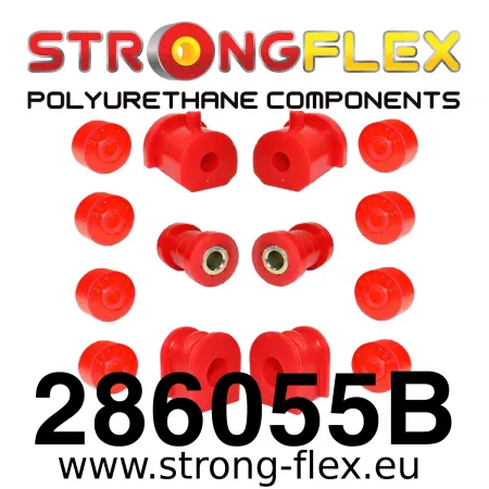 286055B: Zestaw poliuretanowy przedniego zawieszenia Nissan Micra K11