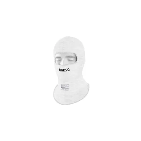 Sparco Balaclava RW-10 Shield Pro White FIA Approved 8856-2018