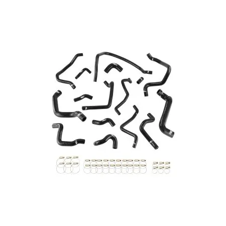 Zestaw Przewodów Silikonowych do Układu Chłodzenia FMIC.EU Renault Megane RS 225 2004-2008 - Czarny