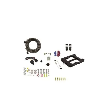 Q-Jet Holley Spreadbore Hitman Nitrous System 100-150-200Hp without Bottle Nitrous Express NX 40080-00