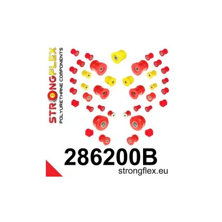 286200B: Kompletny zestaw tulei zawieszenia