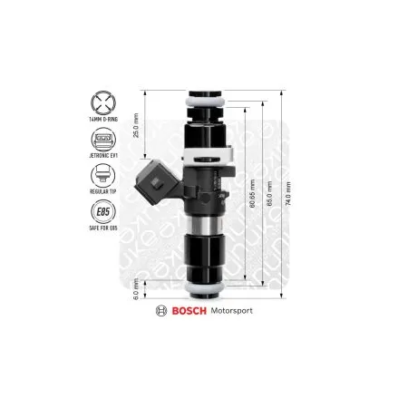 Nuke Performance Bosch Injector 1462cc 65mm EV14L