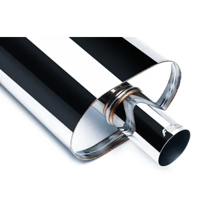 Tłumik przelotowy owalny FMIC.Pro 350mm 76/89mm