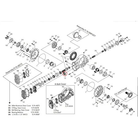 Winters Łożysko kulkowe z osłoną, wał dolny 7339
