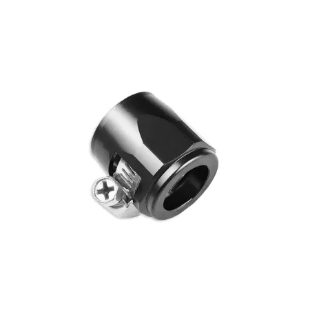 Skręcany zacisk na przewód gumowy AN12 Czarny