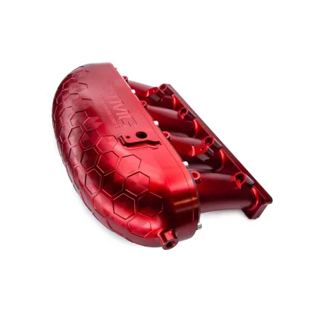 RTMG Performance Aluminiowy Kolektor Dolotowy Billet V2 2.0 TSI TFSI EA888 Gen 4 Czerwony