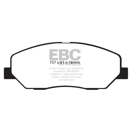 DP31821C Klocki hamulcowe REDSTUFF EBC Brakes Hyundai Genesis