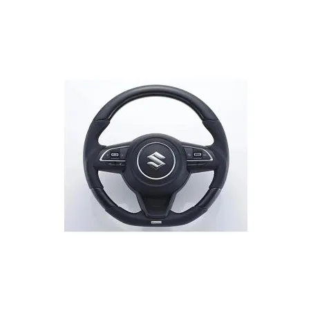 GReddy Black Carbon Steering Wheel with Red Stitch for Suzuki Swift Sport ZC33S