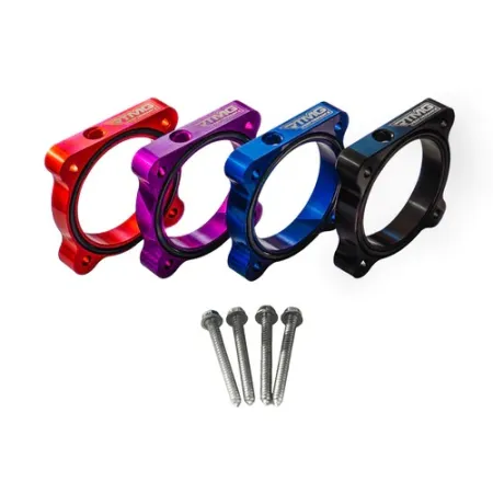 Dystans wtryskiwacza korpusu przepustnicy woda metanol Czarny RTMG Performance