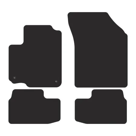 Dywaniki welurowe Premium FMIC Performance Opel Agila II 2008-2014