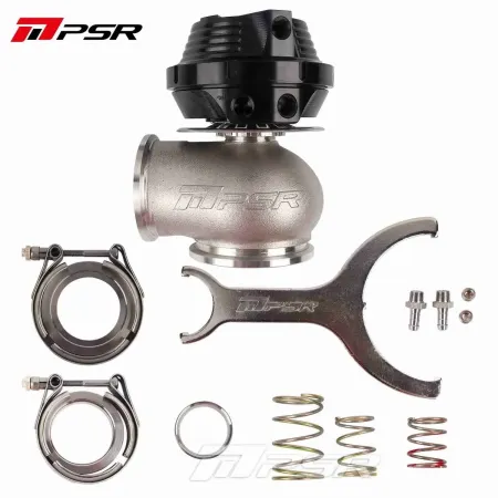 Pulsar PSR New Generation Wastegate 45mm V-Band External Wastegate Black