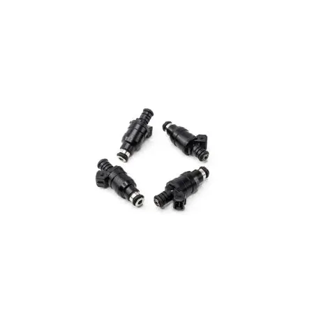 Zestaw wtryskiwaczy DeatschWerks uniwersalne nisko ohmowe 14mm 4szt 1200cc/min