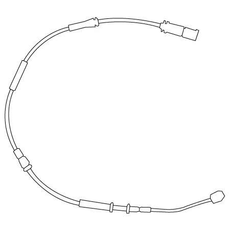 EFA185 Czujnik zużycia klocków hamulcowych EBC Brakes BMW 1 Series F40 116 1 Series F40 118 1 Series F40 120 1 Series F40 128 1 Series xDrive F40 120