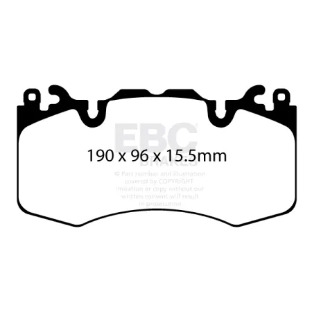 DP52064NDX Klocki hamulcowe BLUESTUFF NDX EBC Brakes Land Rover Defender 90 L663 Defender 110 L663 Discovery 5 Range Rover L322 Range Rover L405 Range