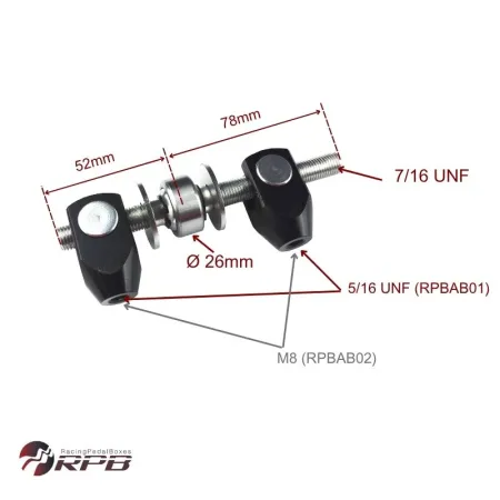 Regulator Hamulca 5/16 UNF RacingPedalBoxes