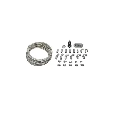 DeatschWerks Return Plubling Kit CPE 8AN Feed 6AN Return for Chevrolete and Cadillac 2016-2022