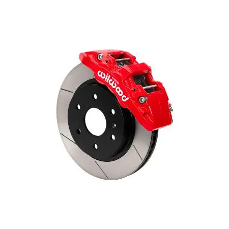 Wilwood 140-17955-R AERO6-DM Direct-Mount przedni zestaw hamulcowy czerwony 13.25 Mercedes Benz Sprinter 2022-2024 AWD