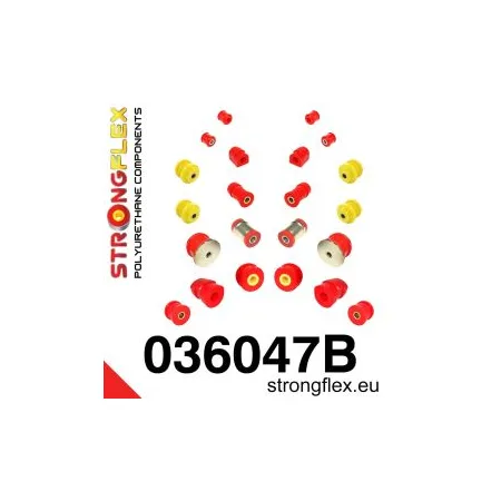 036047B: Zestaw przedniego i tylnego zawieszenia BMW e36