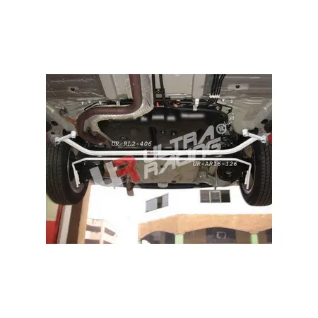 Rozpórka tylna dolna (Rear Lower Tiebar) 406 Ultra Racing Toyota Yaris HB/Sedan 05+