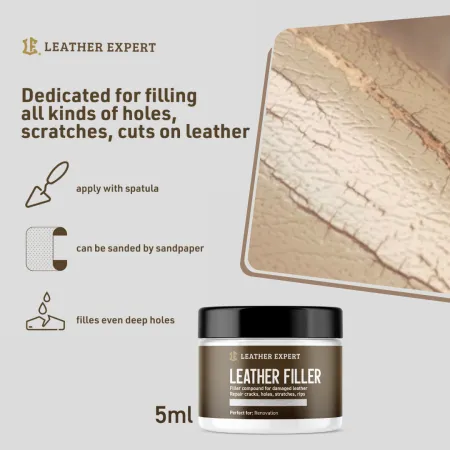 Leather Expert Steering Wheel Care And Repair Kit – zestaw do czyszczenia, renowacji i pielęgnacji kierownicy skórzanej czarna satyna