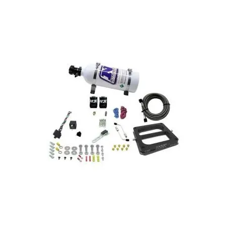 4500 Conventional Plate System Gasoline Stage 6 50-300Hp with 5Lb Bottle Nitrous Express NX 30070-05