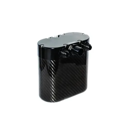 Universal Carbon Fiber Oil Catch Can Blue RTMG Performance