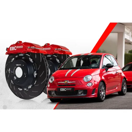 BBK029YEL-1 Big brake kit EBC Brakes Abarth 500 595 695