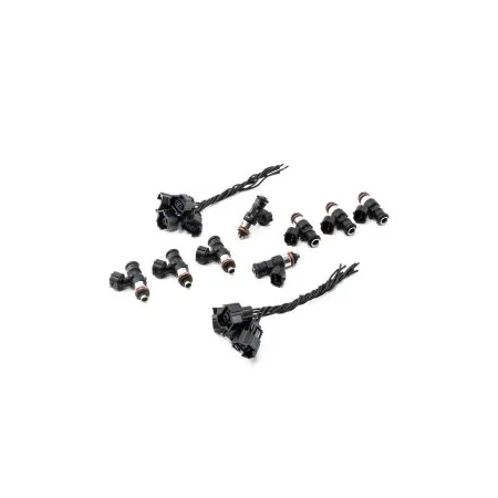 Zestaw wtryskiwaczy DeatschWerks EV14 2200cc for Chevrolet Silverado 1500 & GMC Sierra 1500 2000-13 Gas V8 4.8L/5.3L/6.0L/6.2L Excl Flex Fuel
