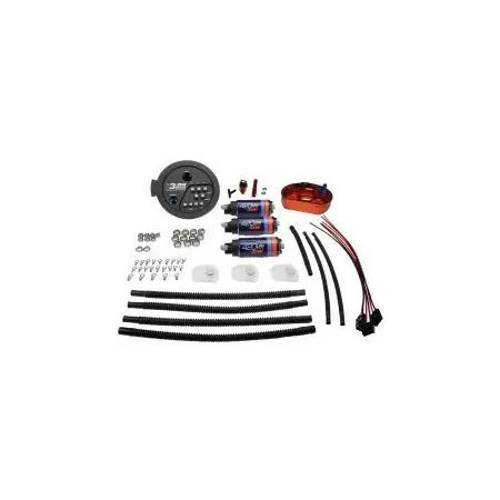 Fuel Pump Module X3 Series with Triple DW420 Pumps DeatschWerks for Toyota Supra A90 and BWM M3 / M4
